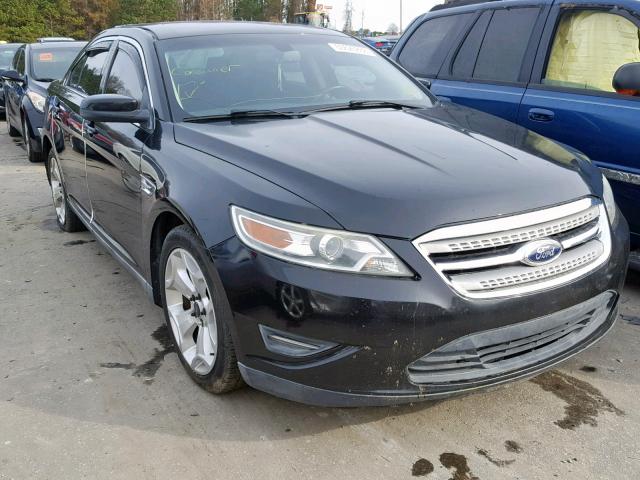 1FAHP2EW5AG167055 - 2010 FORD TAURUS SEL BLACK photo 1