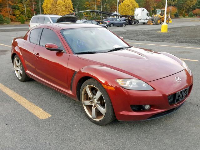 JM1FE173360205242 - 2006 MAZDA RX8 RED photo 1