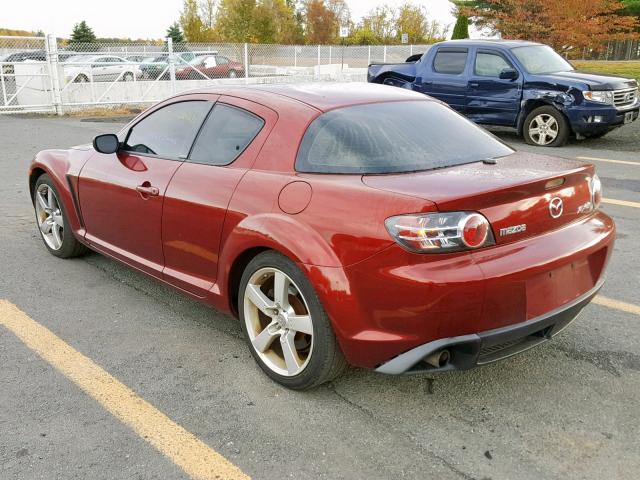 JM1FE173360205242 - 2006 MAZDA RX8 RED photo 3