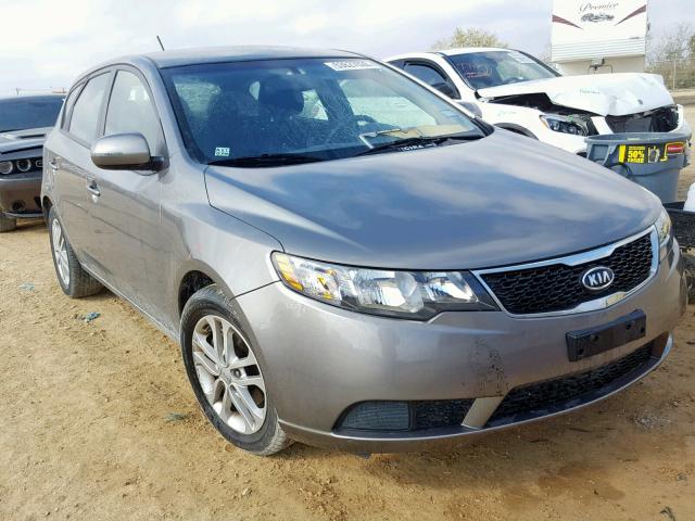 KNAFU5A26B5403821 - 2011 KIA FORTE EX GRAY photo 1