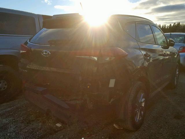 KM8J3CA41HU509027 - 2017 HYUNDAI TUCSON LIM BLACK photo 4