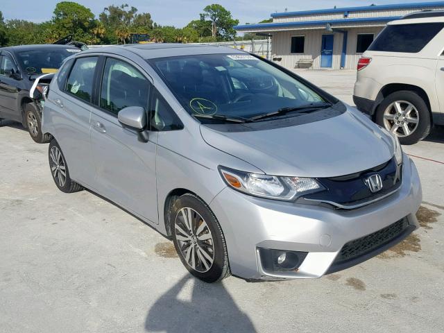 3HGGK5H81FM771056 - 2015 HONDA FIT EX SILVER photo 1