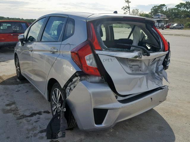 3HGGK5H81FM771056 - 2015 HONDA FIT EX SILVER photo 3