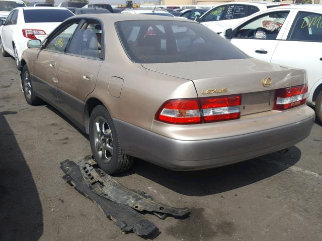 JT8BF28G5Y0253278 - 2000 LEXUS ES 300 BROWN photo 3