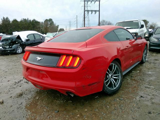 1FA6P8TH5H5212175 - 2017 FORD MUSTANG RED photo 4