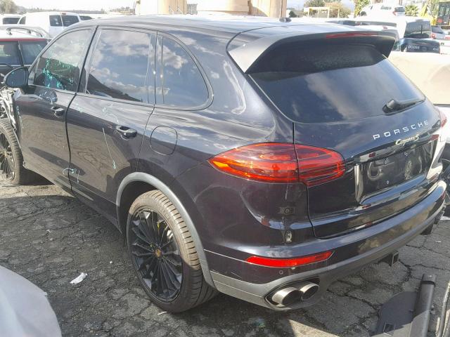 WP1AE2A2XFLA51528 - 2015 PORSCHE CAYENNE SE BLACK photo 3