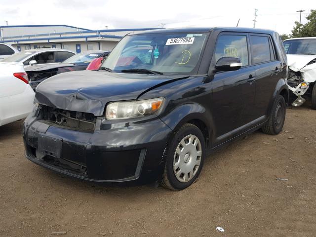 JTLKE50E781039164 - 2008 TOYOTA SCION XB 黑色 照片 2