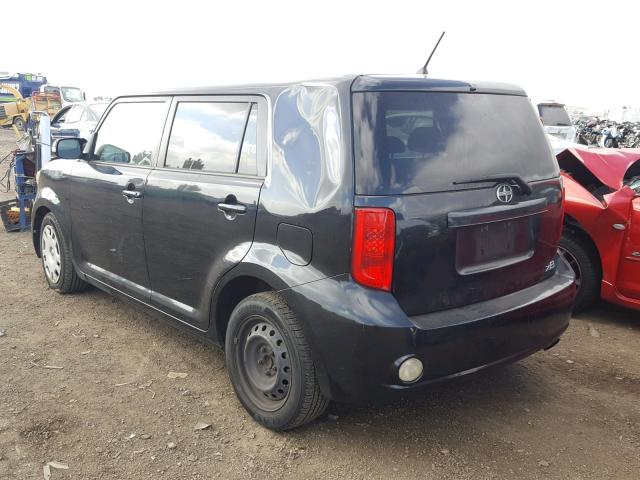 JTLKE50E781039164 - 2008 TOYOTA SCION XB 黑色 照片 3