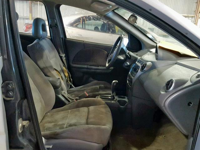 1G8AJ52F75Z182034 - 2005 SATURN ION LEVEL SILVER photo 5