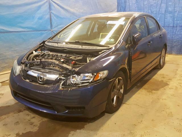 2HGFA166X9H524937 - 2009 HONDA CIVIC LX-S Mavi foto 2