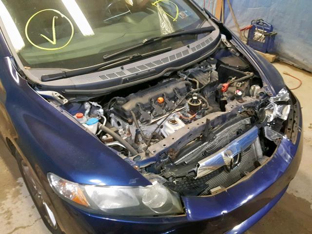 2HGFA166X9H524937 - 2009 HONDA CIVIC LX-S Mavi foto 9