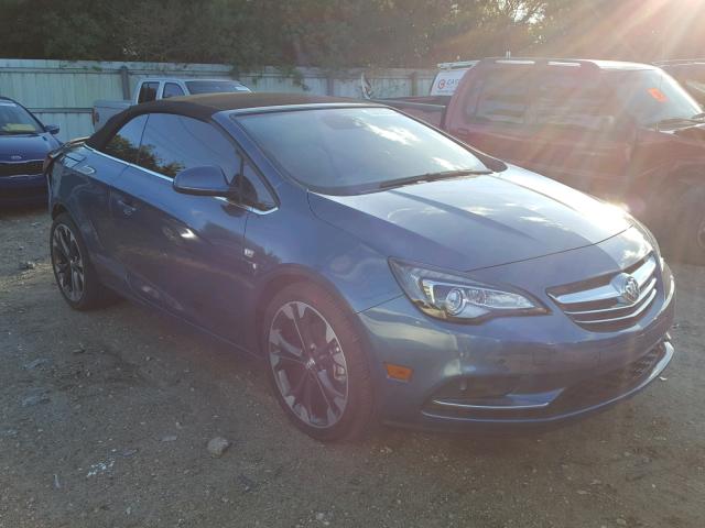 W04WH3N56HG050181 - 2017 BUICK CASCADA PR BLUE photo 1