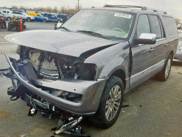 5LMJJ3J53CEL03870 - 2012 LINCOLN NAVIGATOR Сұр фото 2