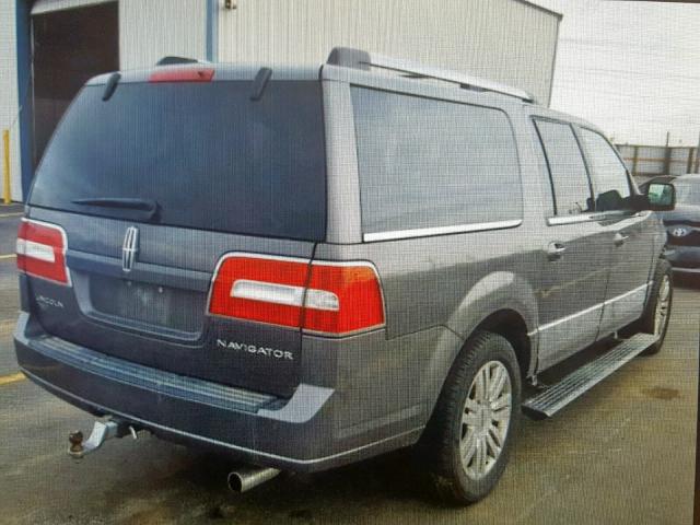 5LMJJ3J53CEL03870 - 2012 LINCOLN NAVIGATOR Сұр фото 4