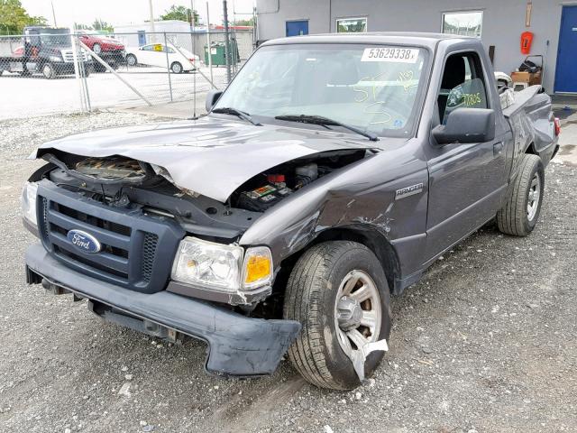 1FTKR1AD7BPB21964 - 2011 FORD RANGER GRAY photo 2