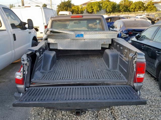 1FTKR1AD7BPB21964 - 2011 FORD RANGER GRAY photo 6