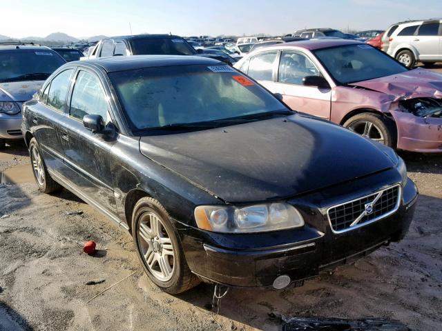 YV1RS592552483087 - 2005 VOLVO S60 2.5T BLACK photo 1