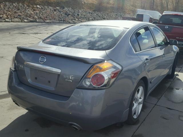 1N4BL21E38N474289 - 2008 NISSAN ALTIMA 3.5 GRAY photo 4