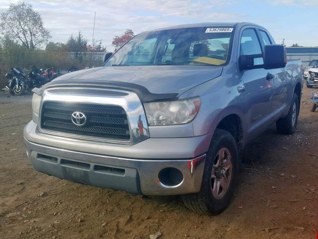 5TBBV54168S513135 - 2008 TOYOTA TUNDRA DOU SILVER photo 2