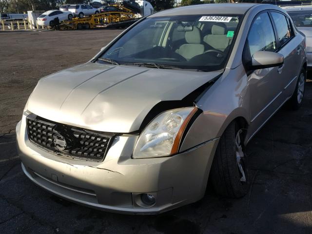 3N1AB61E68L749737 - 2008 NISSAN SENTRA 2.0 GRAY photo 2