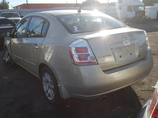 3N1AB61E68L749737 - 2008 NISSAN SENTRA 2.0 GRAY photo 3