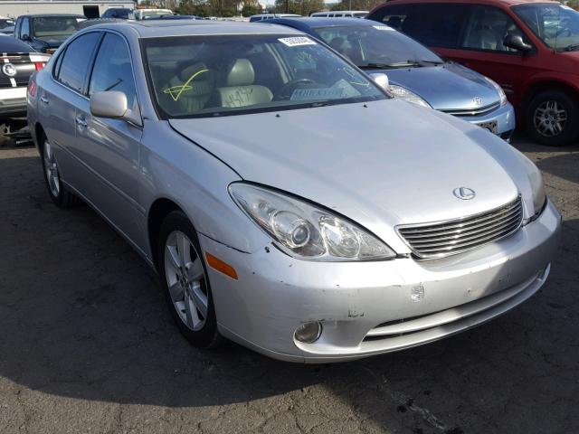 JTHBA30G955060274 - 2005 LEXUS ES 330 GRAY photo 1