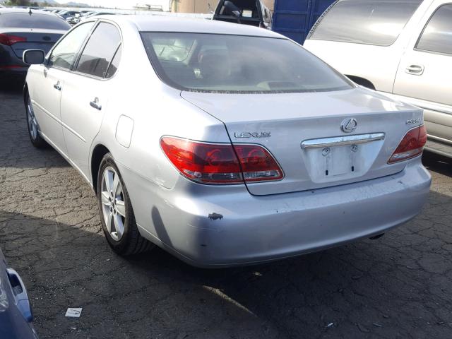 JTHBA30G955060274 - 2005 LEXUS ES 330 GRAY photo 3