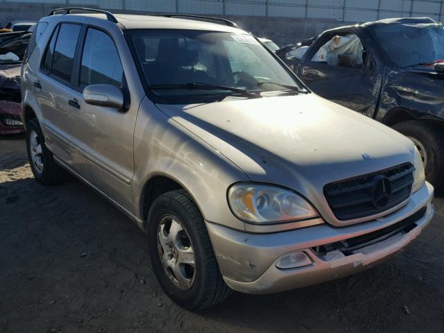 4JGAB54E92A292788 - 2002 MERCEDES-BENZ ML 320 GOLD photo 1