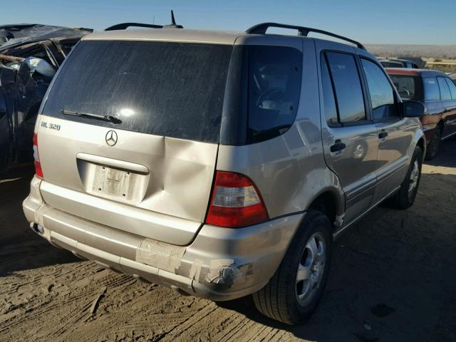 4JGAB54E92A292788 - 2002 MERCEDES-BENZ ML 320 GOLD photo 4