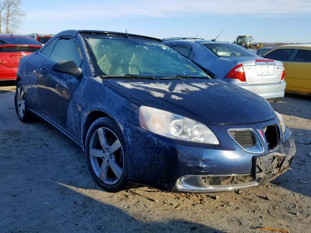 1G2ZH361X84131706 - 2008 PONTIAC G6 GT BLUE photo 1