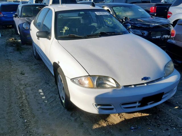 1G1JF524017112508 - 2001 CHEVROLET CAVALIER L WHITE photo 1