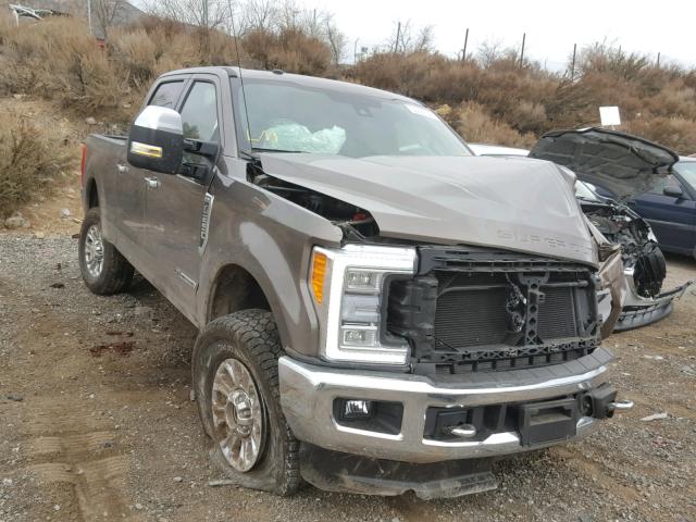 1FT7W2BT0JEB96820 - 2018 FORD F250 SUPER BROWN photo 1