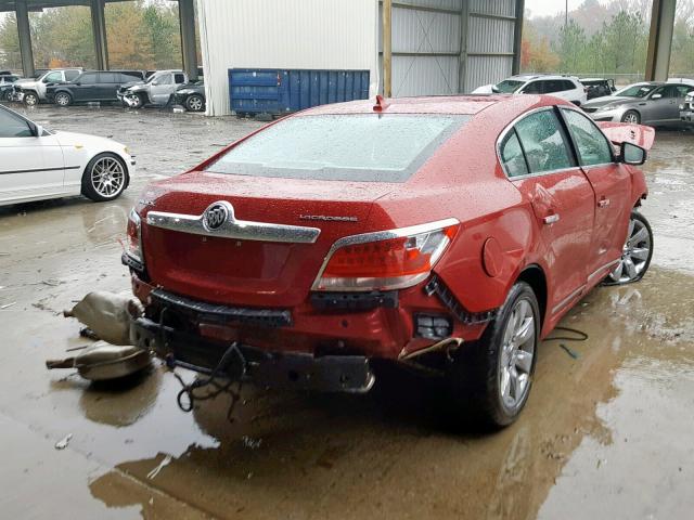 1G4GF5E39CF354884 - 2012 BUICK LACROSSE P BURGUNDY photo 4