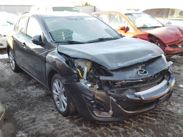 JM1BL1W54B1365688 - 2011 MAZDA 3 S GRAY photo 1