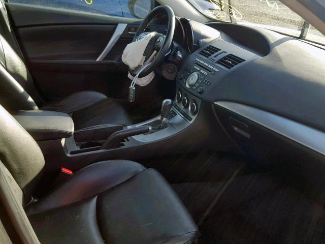 JM1BL1W54B1365688 - 2011 MAZDA 3 S GRAY photo 5