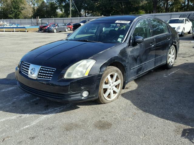 1N4BA41E26C852953 - 2006 NISSAN MAXIMA SE BLACK photo 2