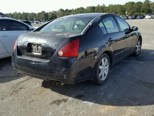 1N4BA41E26C852953 - 2006 NISSAN MAXIMA SE BLACK photo 4