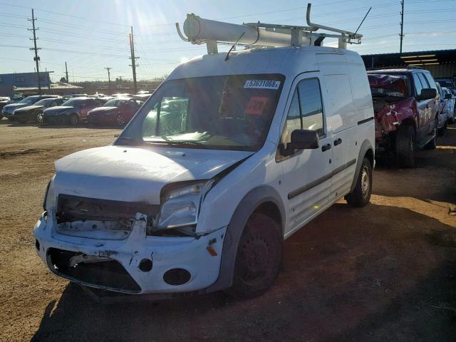 NM0LS7BN1DT166733 - 2013 FORD TRANSIT CO WHITE photo 2