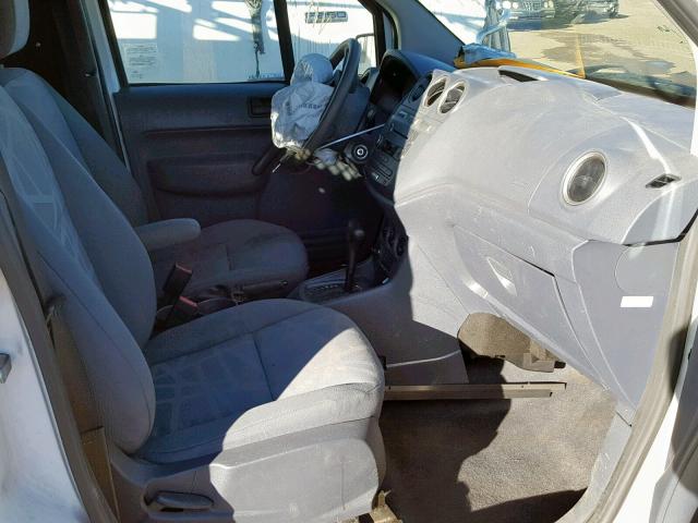 NM0LS7BN1DT166733 - 2013 FORD TRANSIT CO WHITE photo 5