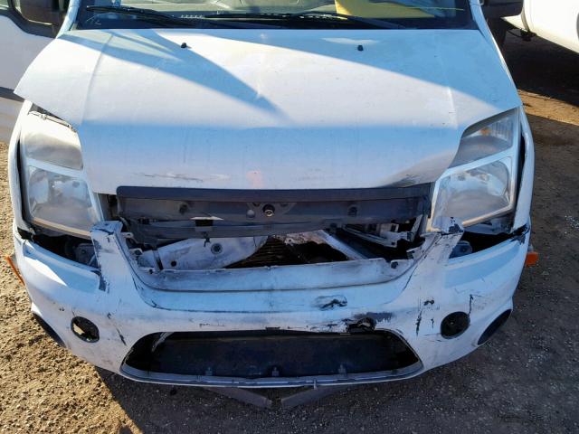 NM0LS7BN1DT166733 - 2013 FORD TRANSIT CO WHITE photo 7