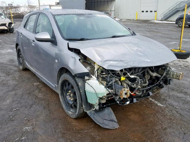 JM1BL1H51A1298043 - 2010 MAZDA 3 S GRAY photo 1