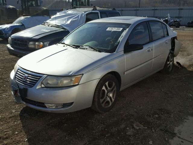 1G8AL52F25Z111012 - 2005 SATURN ION LEVEL SILVER photo 2