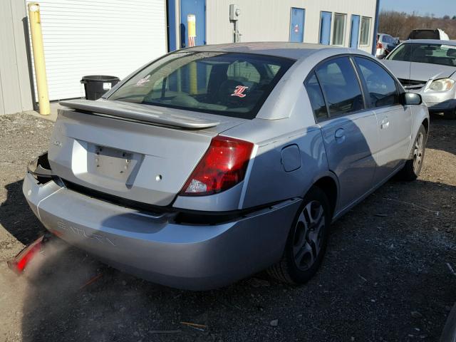 1G8AL52F25Z111012 - 2005 SATURN ION LEVEL SILVER photo 4