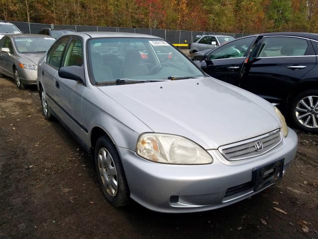 1HGEJ6675XL051028 - 1999 HONDA CIVIC LX SILVER photo 1