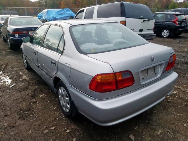 1HGEJ6675XL051028 - 1999 HONDA CIVIC LX SILVER photo 3