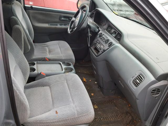 2HKRL18522H532215 - 2002 HONDA ODYSSEY LX GRAY photo 5