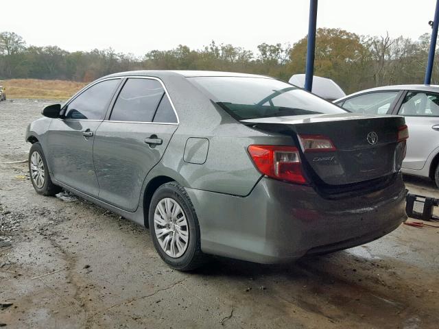 4T1BF1FK0CU591929 - 2012 TOYOTA CAMRY BASE Yaşıl foto 3