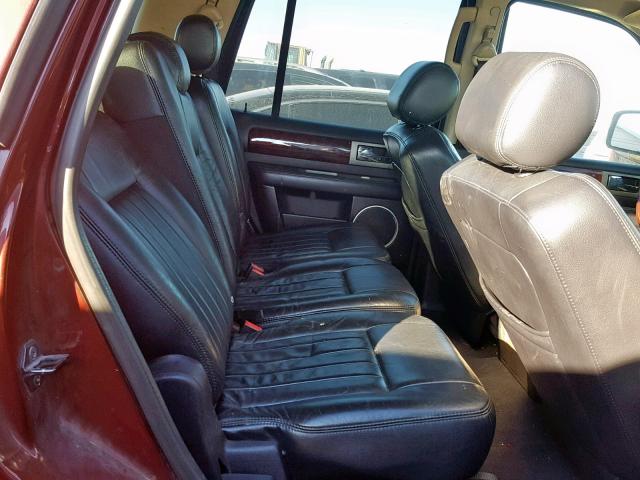 5LMFU28R23LJ33318 - 2003 LINCOLN NAVIGATOR Бордовый фото 6