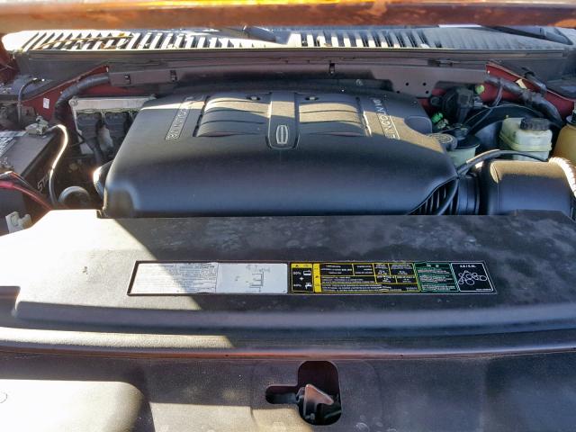 5LMFU28R23LJ33318 - 2003 LINCOLN NAVIGATOR Бордовый фото 7