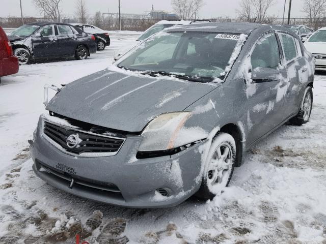 3N1AB6AP1AL663663 - 2010 NISSAN SENTRA 2.0 GRAY photo 2